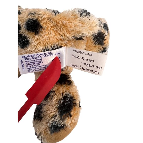 Aurora Adorable Mini Flopsie Streak Stuffed Animal - Picture 5 of 10